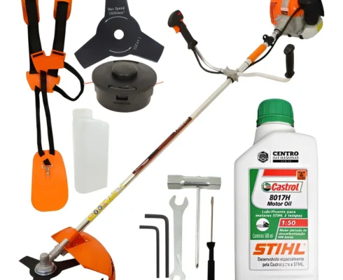 Roçadeira Vulcan Vr620h À Gasolina 62cc 3hp + Óleo Stihl 2t