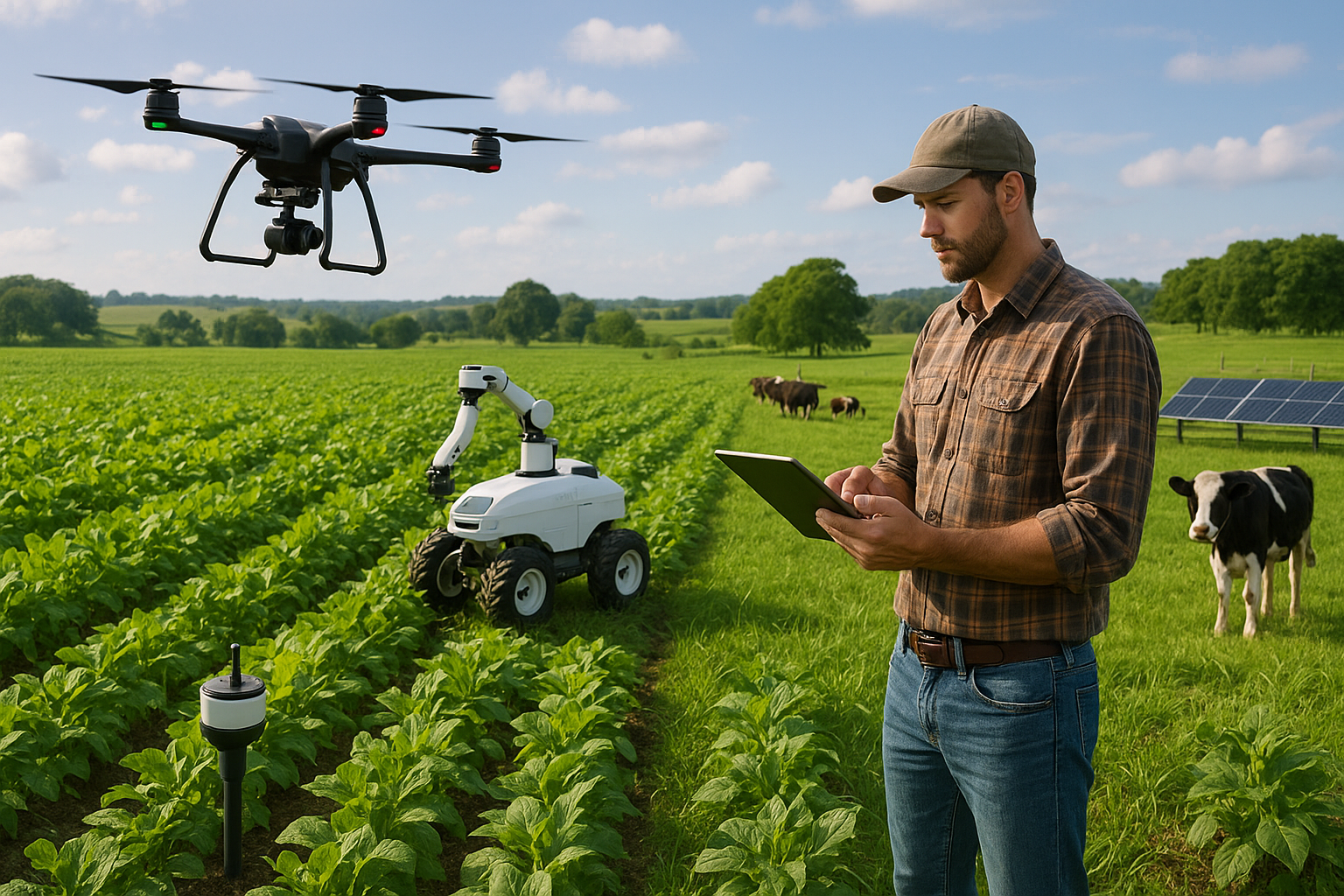 Tecnologias que Estão Revolucionando o Campo em 2025 Tecnologias que Estão Revolucionando o Campo em 2025