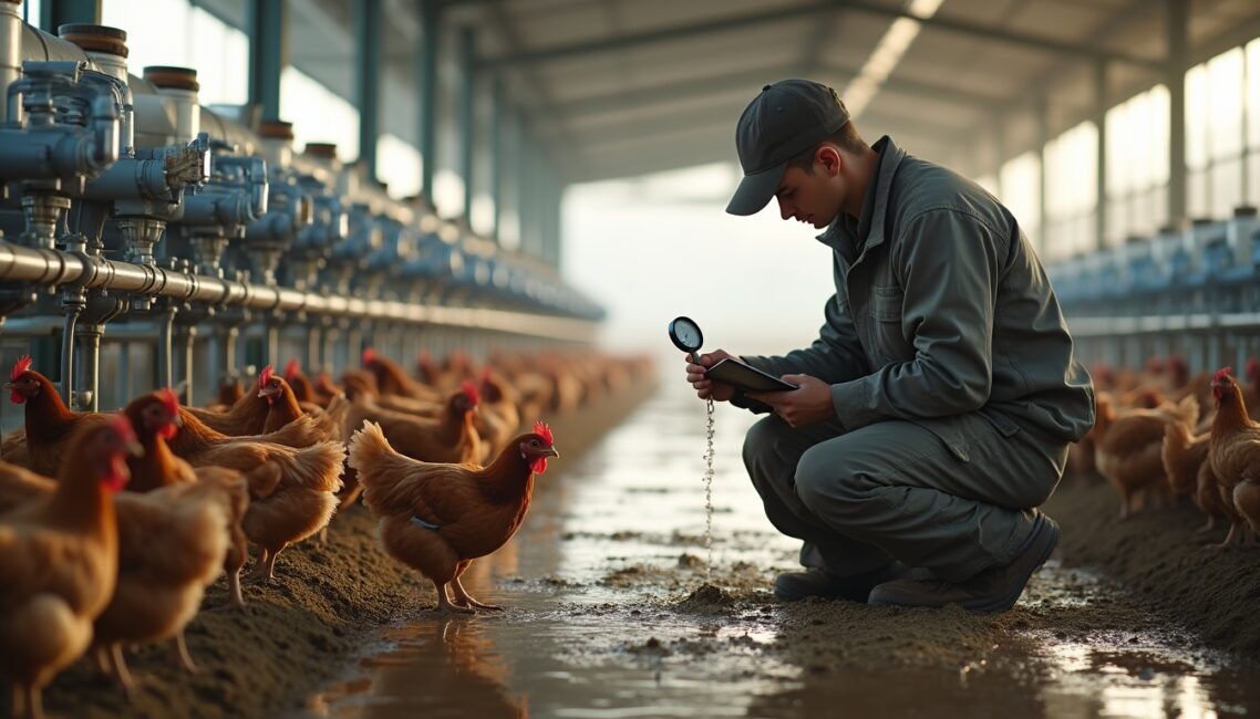 Água: O Elemento Ignorado que Define Conversão Alimentar em Frangos de Corte
