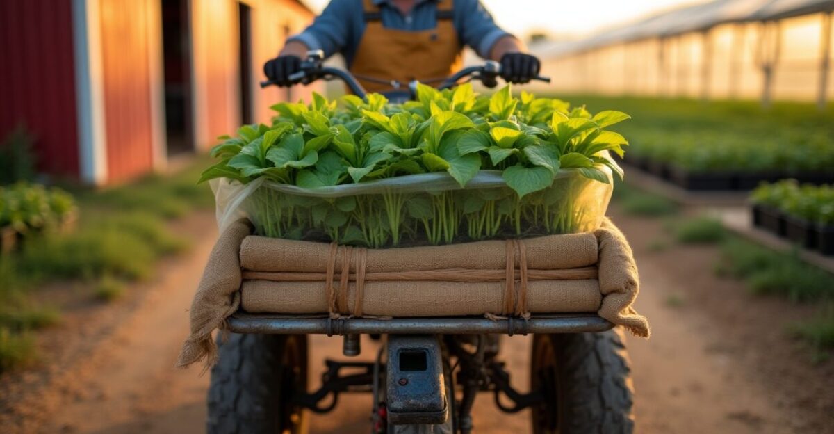 Aplicações no Transporte de Ração e Mudas