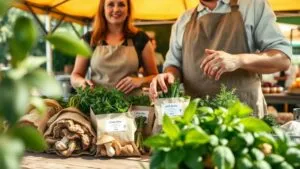 Brand Partnerships and Local Positioning in Mushroom Marketing