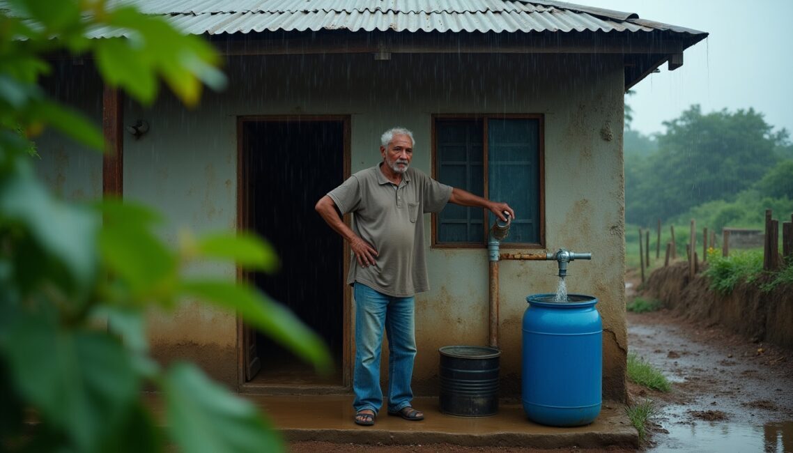 Captação de Água da Chuva no Campo