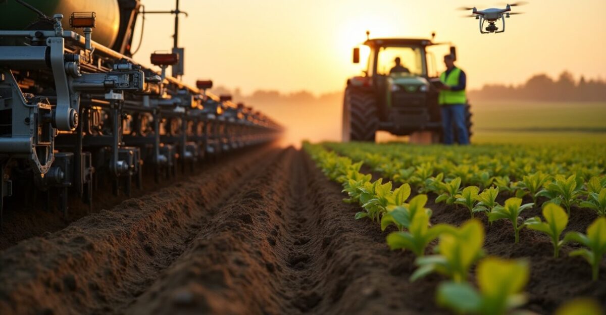 Como Tratores Autônomos Otimizam o Plantio e a Semeadura