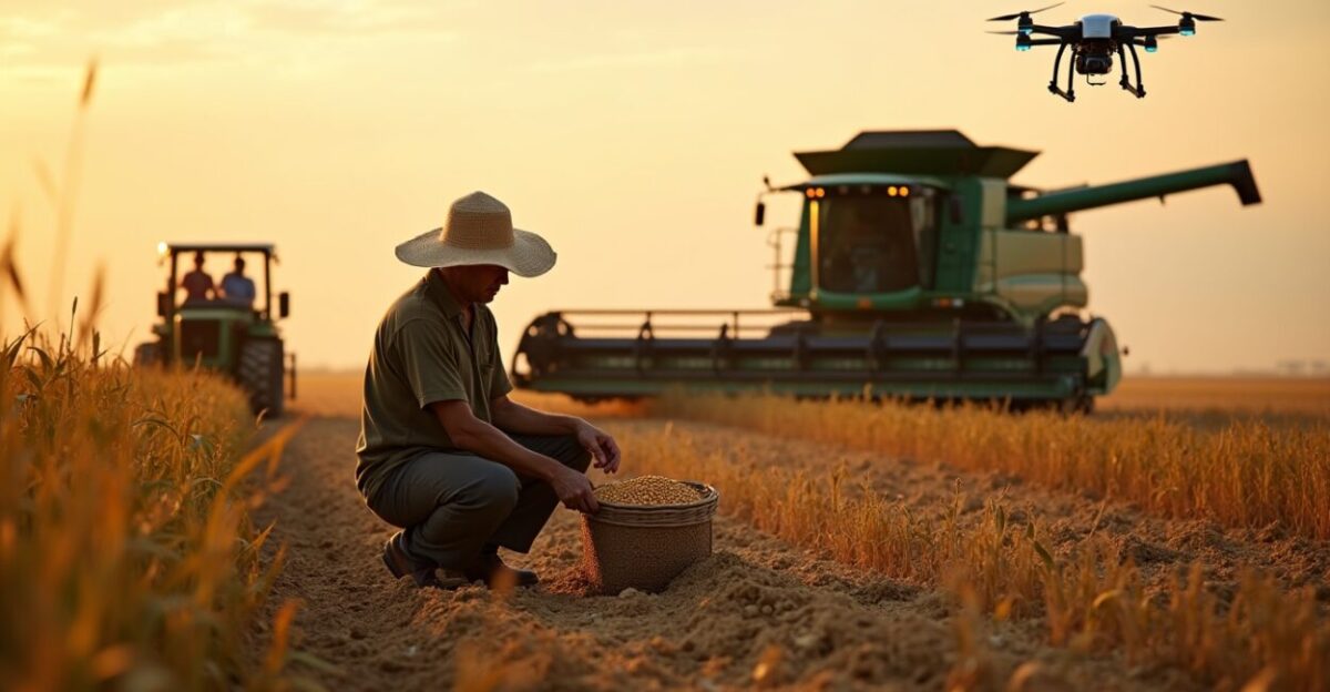 Comparação de Métodos e Tecnologias para Colheita de Soja