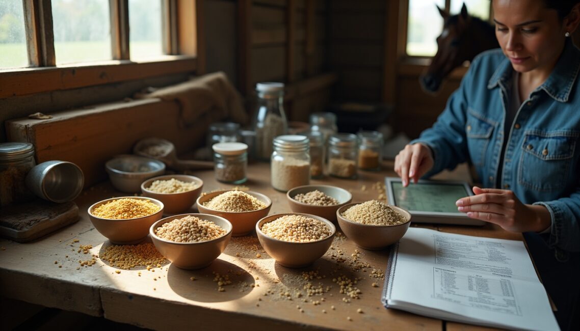 Comparativo de Cinco Rações Ideais para Potros