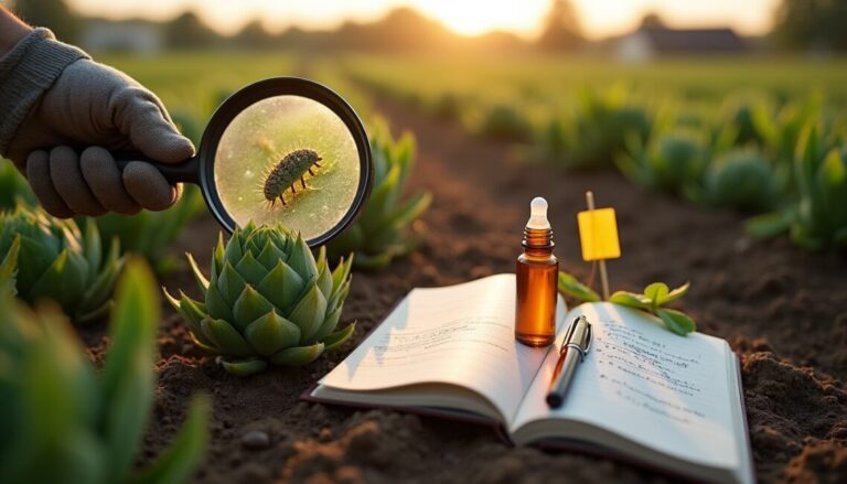 Controle de Pragas em Cultivo de Alcachofra: Métodos Reais