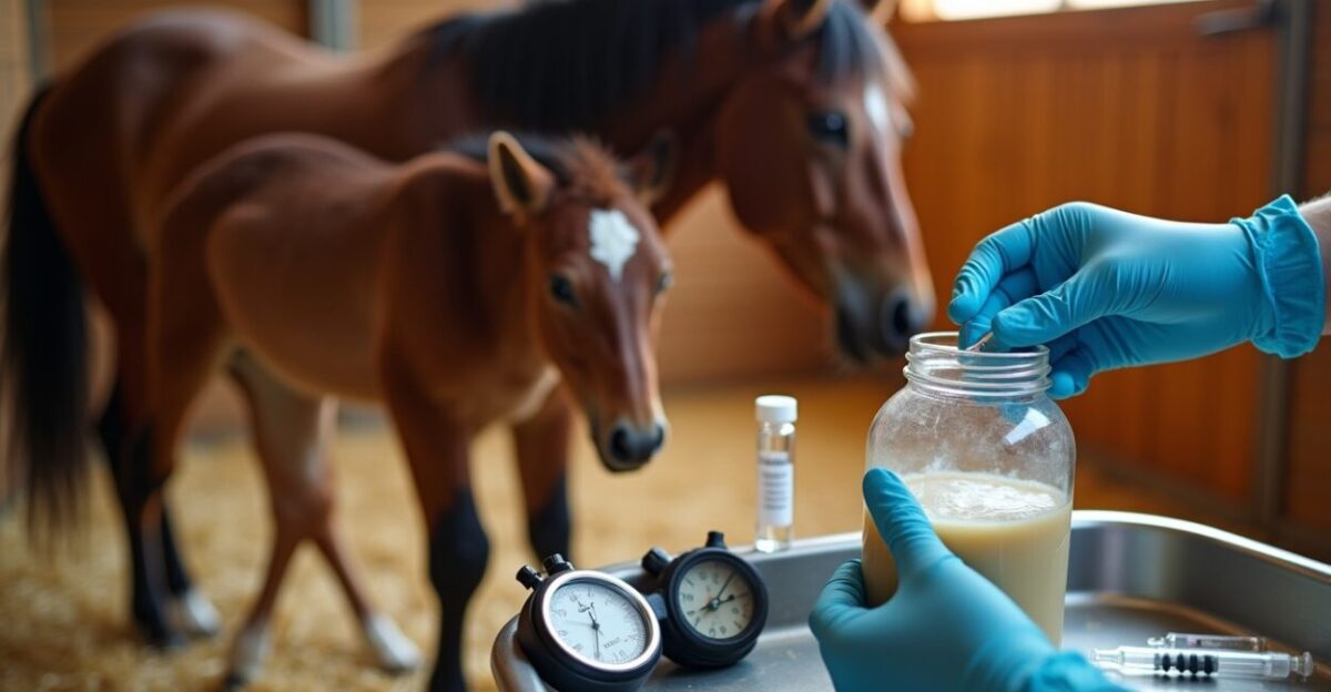 Foal Management Techniques for Strong Growth and Immunity