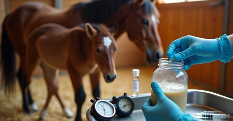 Foal Management Techniques for Strong Growth and Immunity