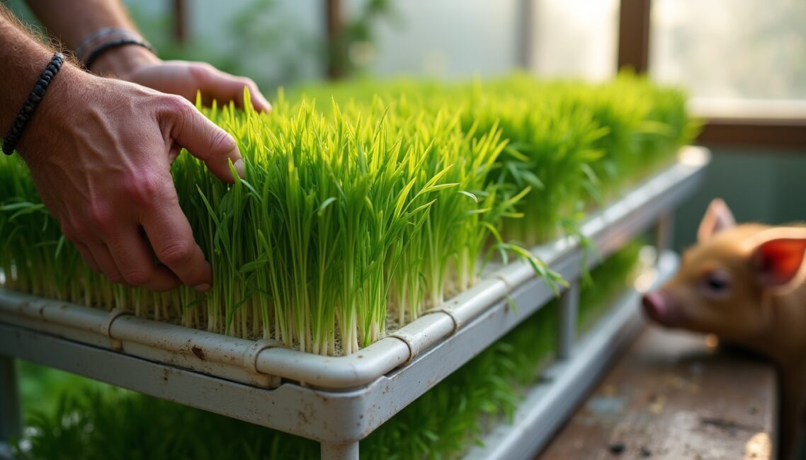 Hidropônico Caseiro: Reduzir Custo de Ração em Fazenda Hidropônico Caseiro: Reduzir Custo de Ração em Fazenda