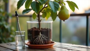 Irrigação Correta para Pé de Pera em Vaso sem Desperdício