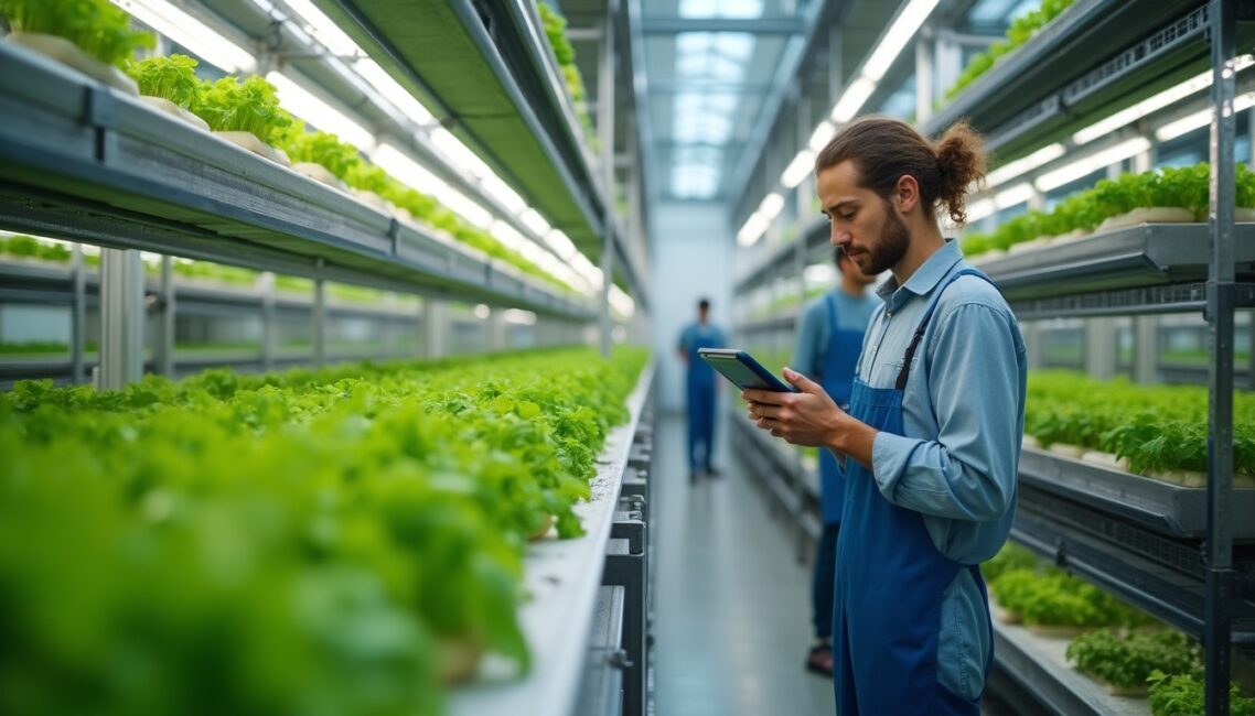 Irrigation and Hydroponic Methods for Vertical Farming