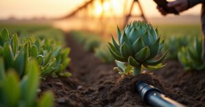 Melhor Irrigação para Cultivo de Alcachofra em 2025