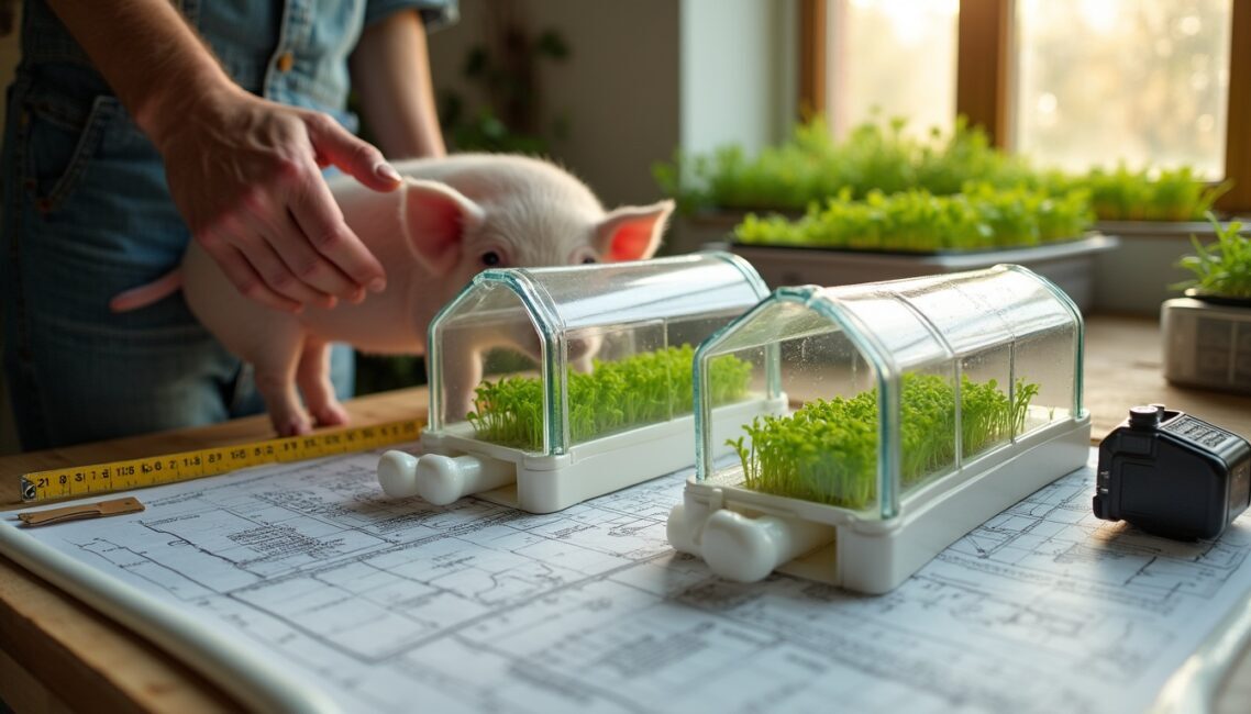 Montagem Passo a Passo da Estufa Doméstica para Suínos