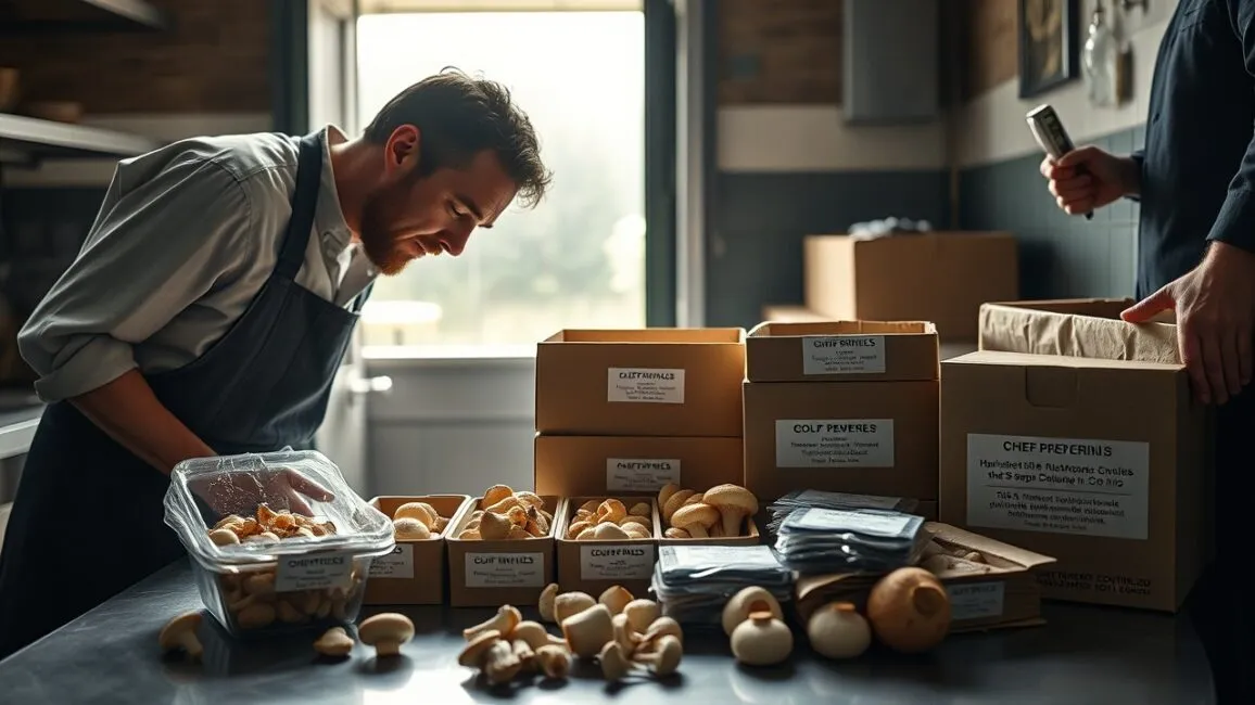 Packaging & Logistics for Mushroom Marketing