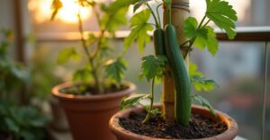 Pepino em Vaso: 7 Técnicas para Colher Melhor em 2025