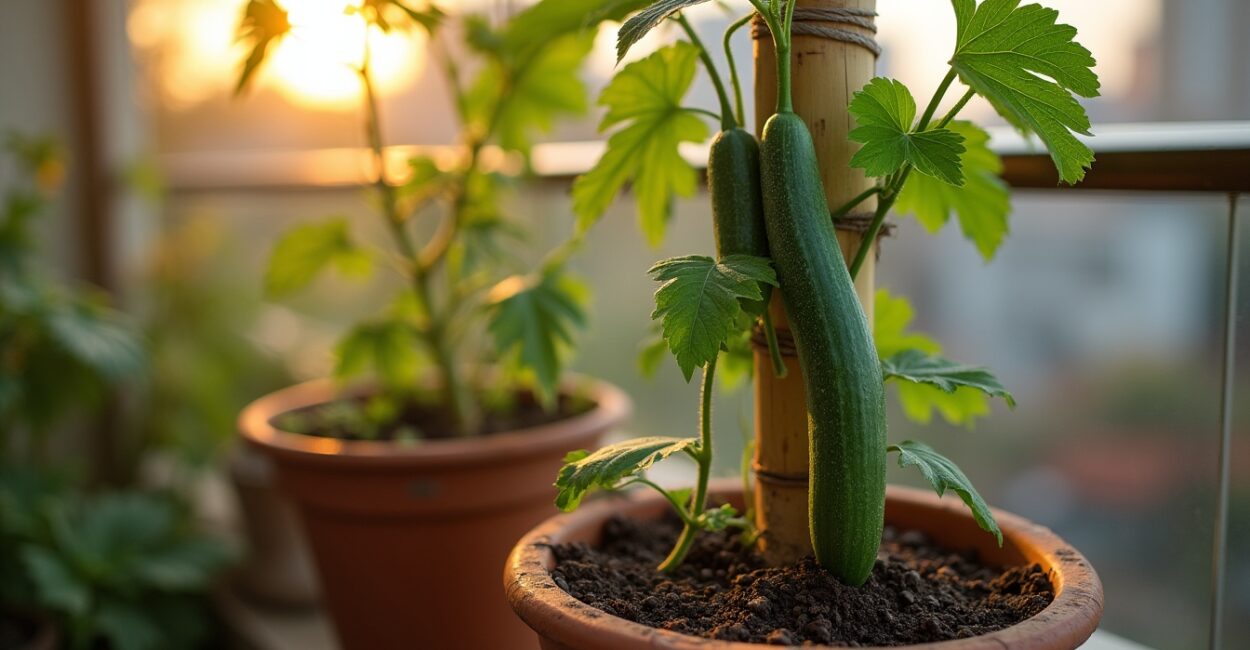 Pepino em Vaso: 7 Técnicas para Colher Melhor em 2025 Pepino em Vaso: 7 Técnicas para Colher Melhor em 2025