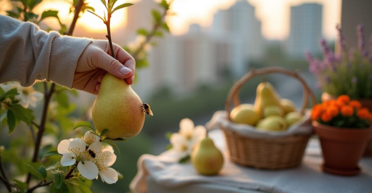 Polinização, Flor e Colheita