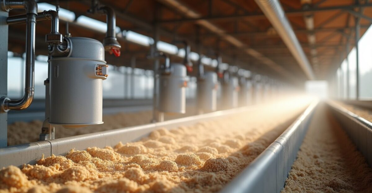 Projeto e Distribuição de Equipamentos no Galpão Avícola