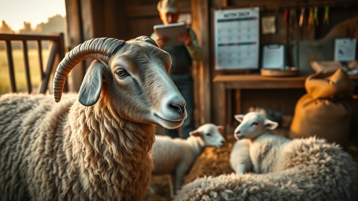 Reprodução de Carneiros: Técnicas e Calendário Reprodutivo