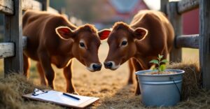 Side-by-side Calf Weaning Protocols