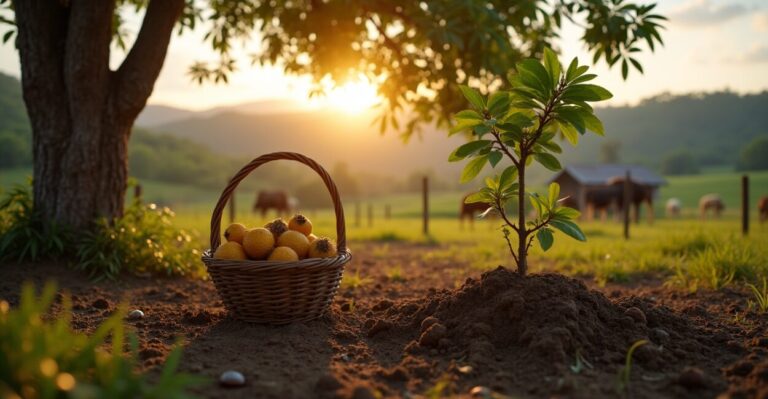 Sombreamento com Árvores Nativas: Pequi e Baru
