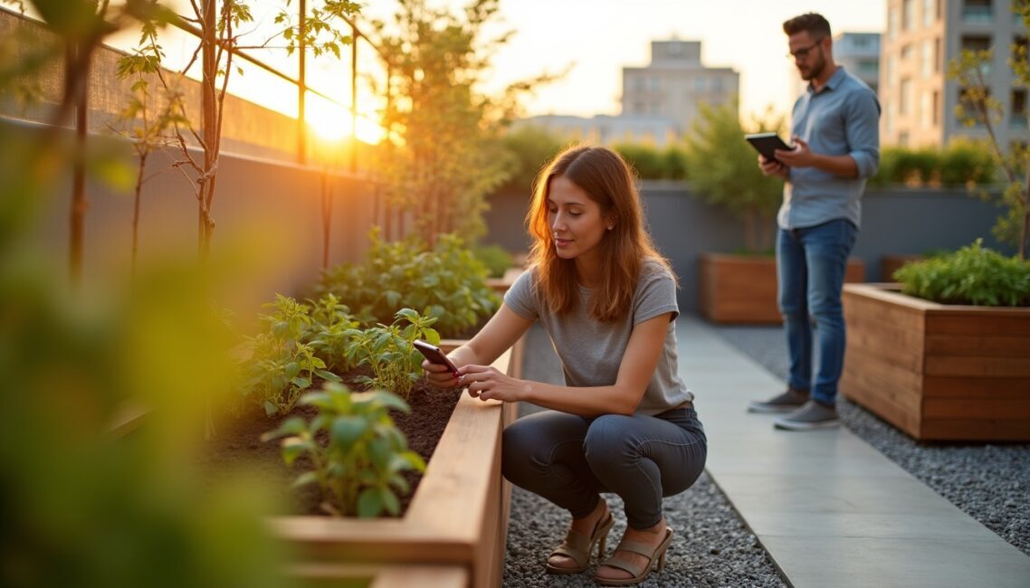 3) Horta Compacta em Condomínios: Conveniência que Vende