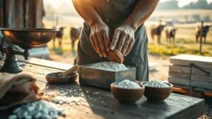 Blocos Minerais Caseiros: Fórmula Econômica e Rendimento