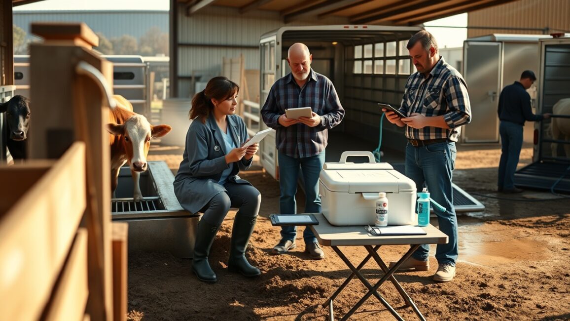 Checklist Sanitário para Transporte e Venda de Gado