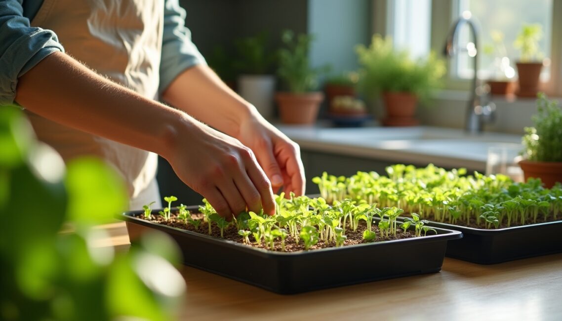 Como Plantar Microgreens em Casa: Fácil