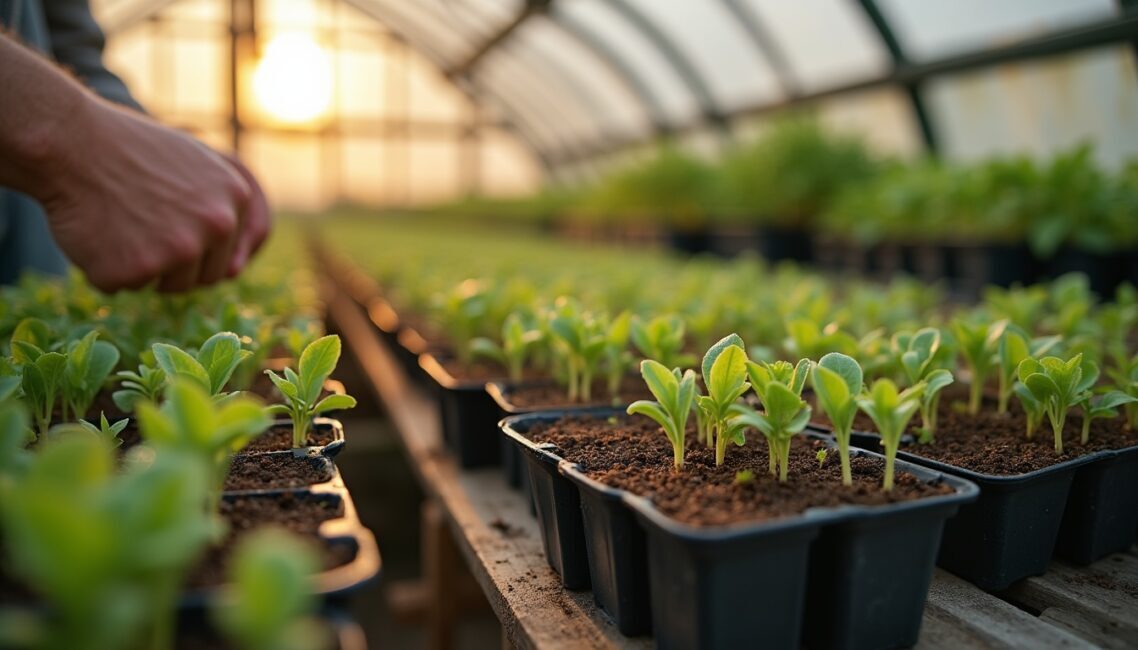 Irrigação por Gotejo: Economia no Viveiro de Mudas Pequena