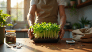 Lucro Microgreens: Calcule Rendimento e Ganhe R$ 1.200/mês