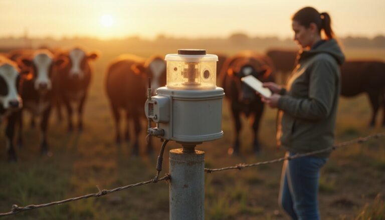 Monitoramento Fazenda: Sensores que Antecipam Surtos Respiratórios