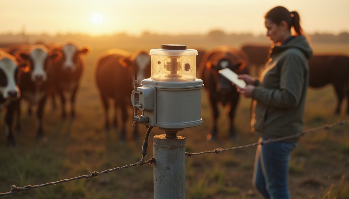 Monitoramento Fazenda: Sensores que Antecipam Surtos Respiratórios