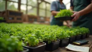 Produção em Pequena Escala: Lucro com Mudas de Hortaliças Produção em Pequena Escala: Lucro com Mudas de Hortaliças