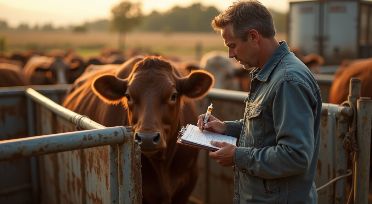 Vacinação Gado: 6 Etapas para Evitar Perdas na Venda