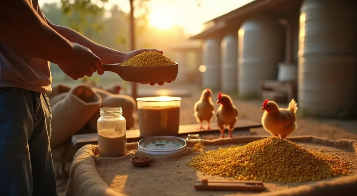 Alimentação e Nutrição na Criação de Galinhas