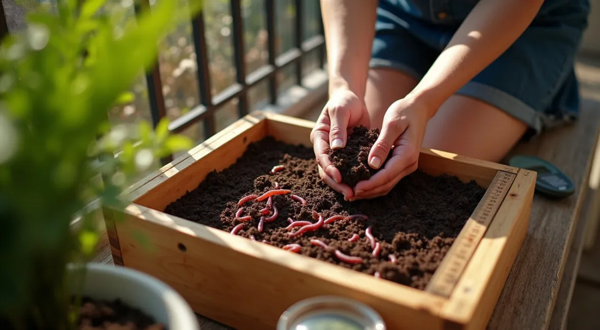Compostagem Rápida: Manejo de Minhocas e População