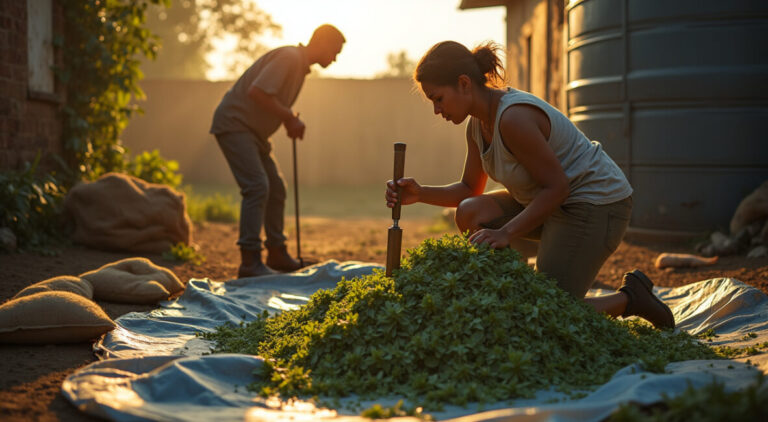 Ensilagem Manual : Técnicas Econômicas de Compactação e Vedação para Produtores sem Máquinas Pesadas Alcançarem Boa Conservação