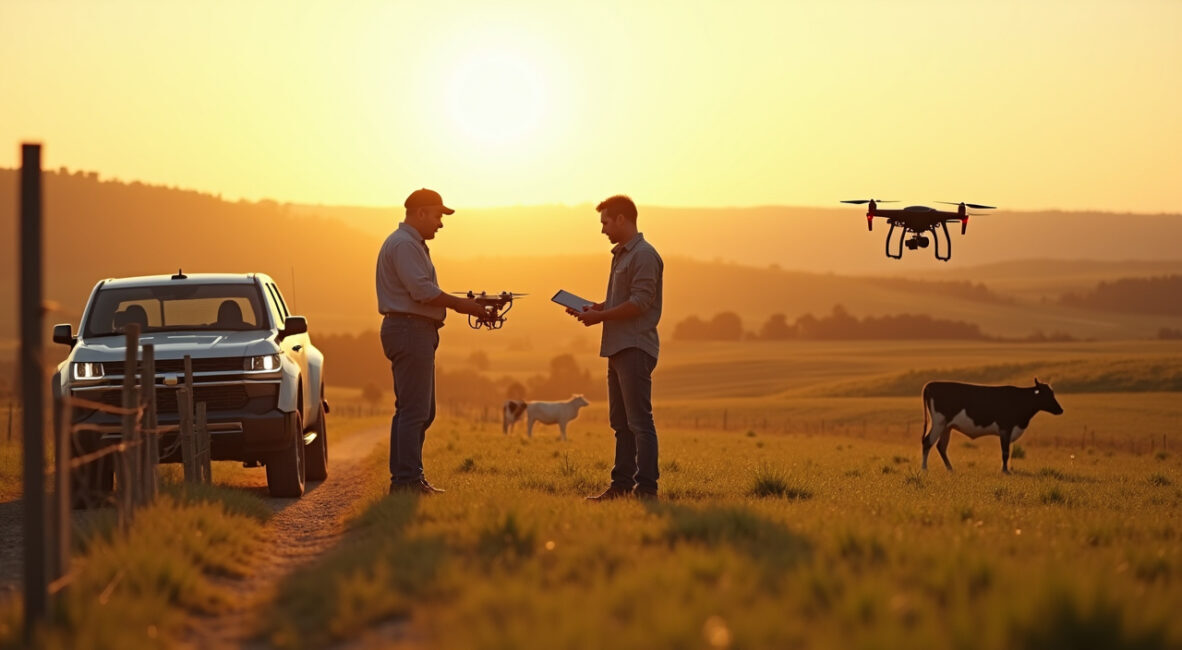 Drones para Monitoramento de Pastagem: Perfil de Fazenda Ideal