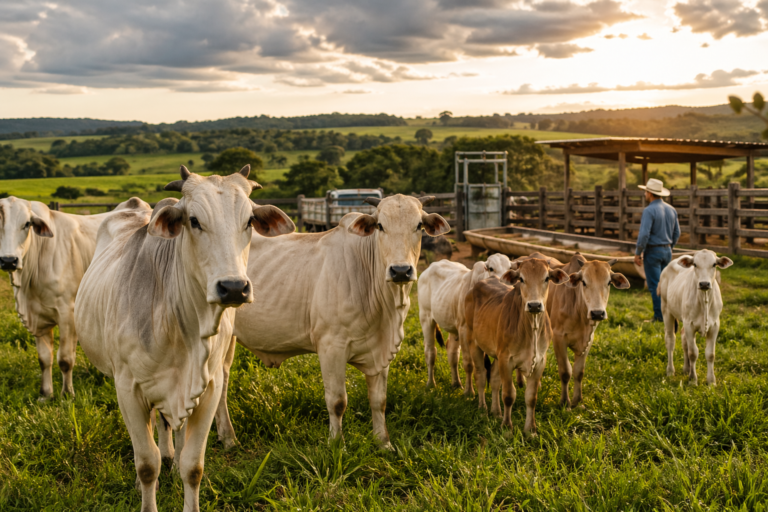 A Reversão do Ciclo Pecuário em 2026 Impactos da Retenção das Vacas na Oferta e Valorização dos Bezerros