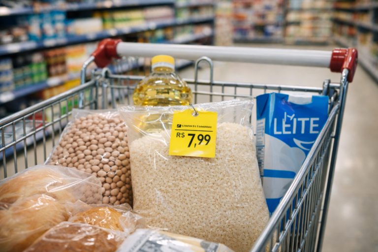 Inflação de alimentos 2026 Carne, arroz e feijão mais caros em 2026 entenda o que está acontecendo com a sua cesta básica