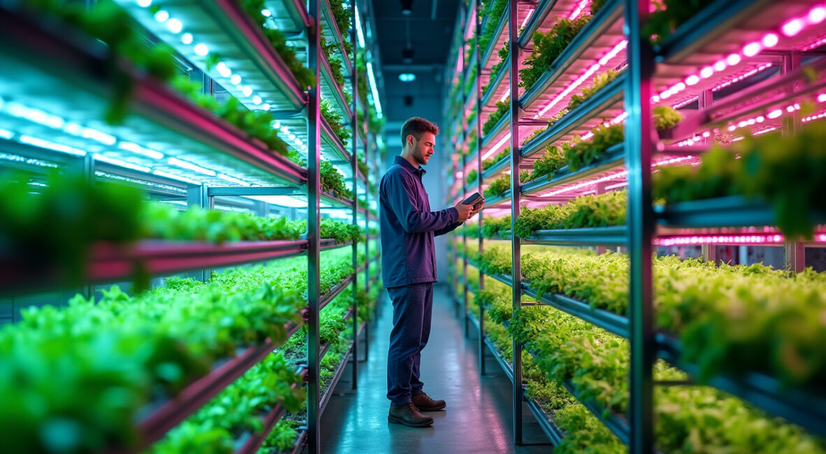 Advanced Systems: Vertical, Hydroponics and Indoor Farming