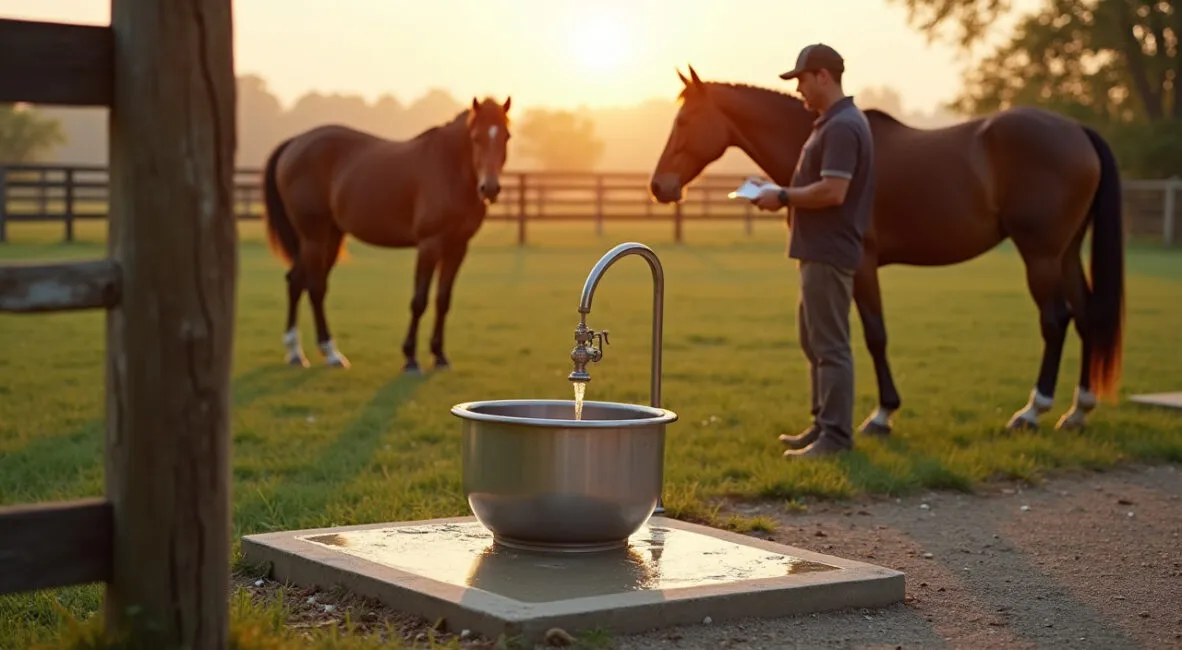 Alimentação, Água e Gestão de Pastagens no Espaço Ideal para Cavalos