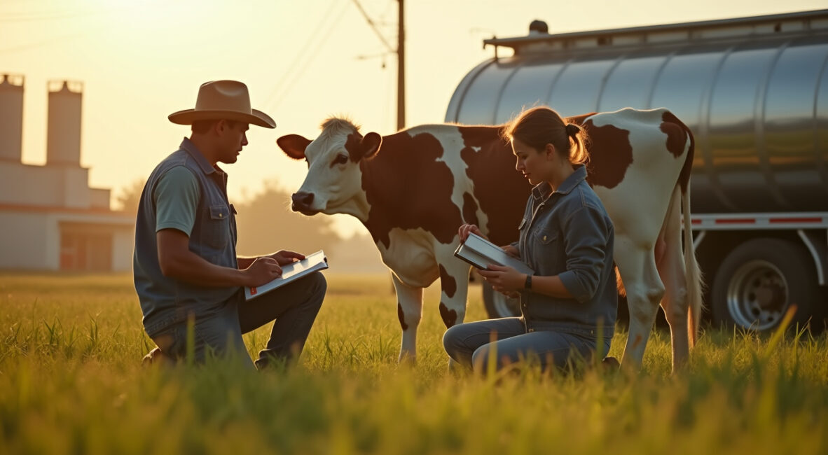 Leite: Da Fazenda à Indústria, a Cadeia que Nutre o Brasil
