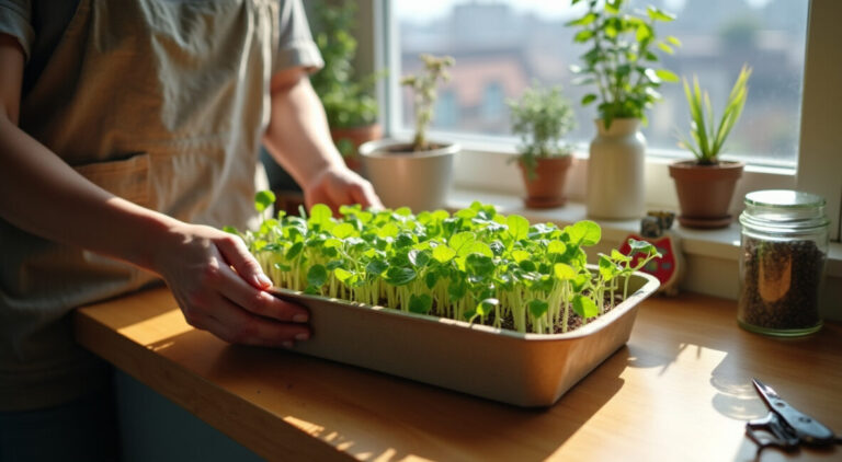 Microverdes em Casa: Como Cultivar em 10 Dias e Ter Alimento 40x Mais Nutritivo