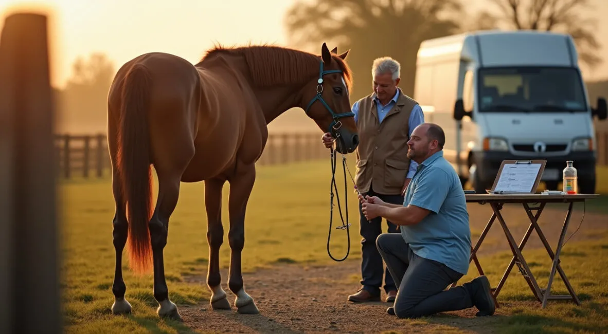 Sanidade e Cuidados Veterinários Ao Criar Cavalos