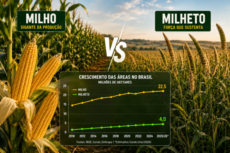 Milho versus milheto no Brasil um comparativo que vai muito além dos grãos