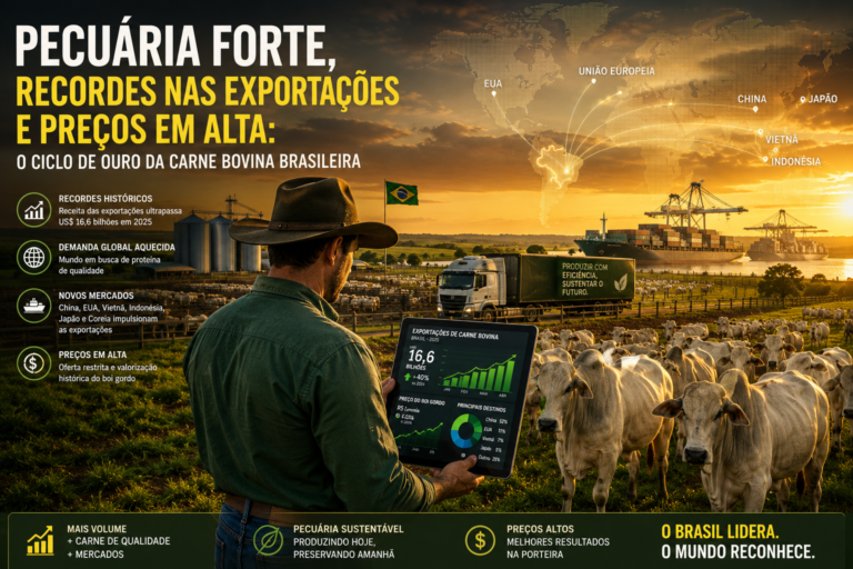 Pecuária Forte, Exportação Lucrativa O Ciclo de Ouro da Carne Brasileira
