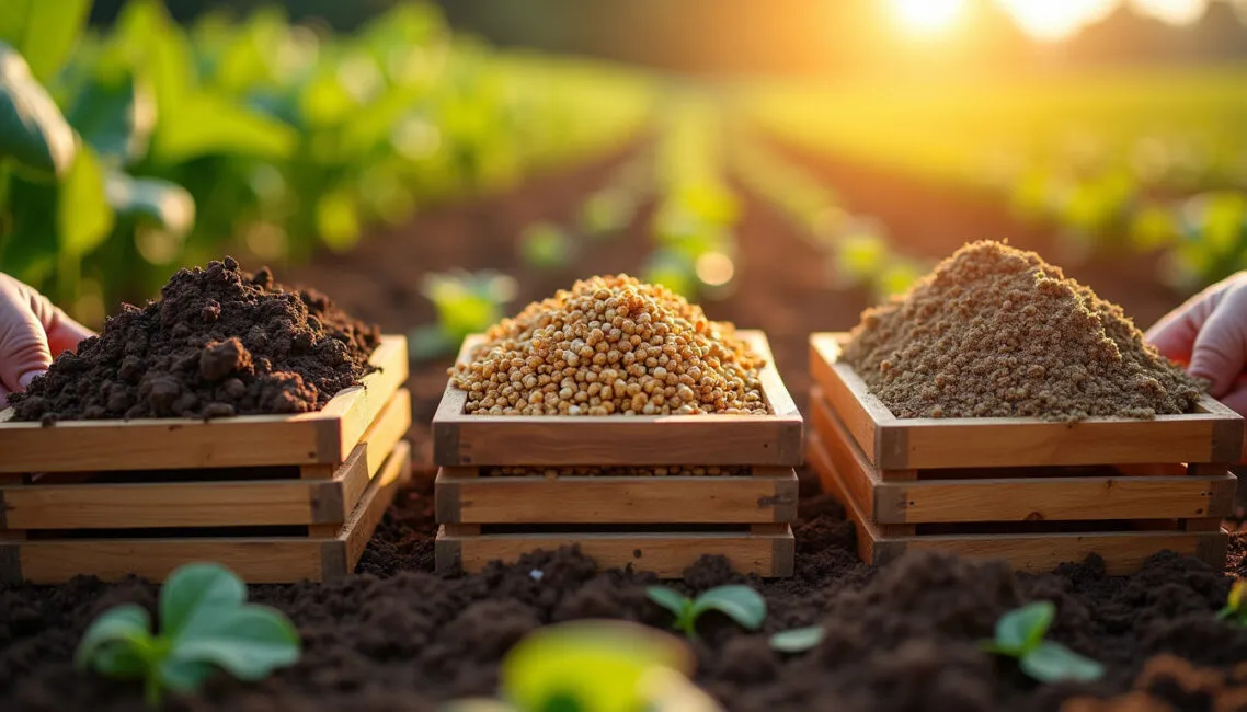 2. Tipos de Fertilizantes: Orgânicos, Químicos e Biofertilizantes