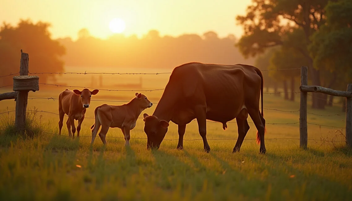 Benefícios para Bezerros, Vacas e Eficiência da Cria